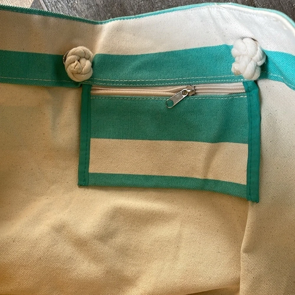 Striped Beach Tote